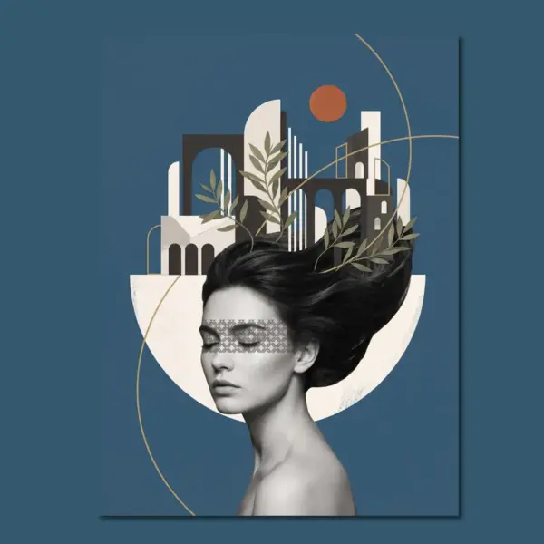 Abstract_Lady07_SKU0038__bck_blu City in Her Crown
