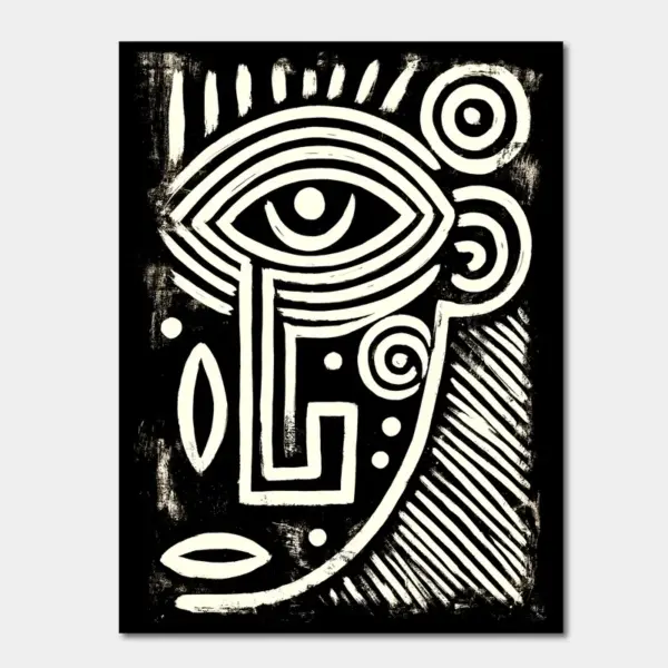 SKU0040_Tribal_02__back_lgt The Watching Eye — Monochrome Totem