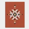 SKU0046_Pattern_01__back_lgt Terracotta Compass — Geometric Symbol