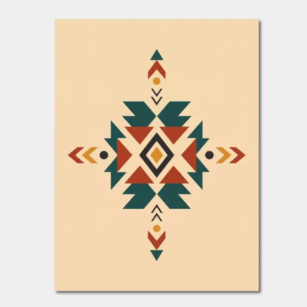 Desert Rhythm — Geometric Harmony