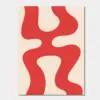 SKU0049_Pattern__back_lgt Crimson Flow — Organic Minimalism