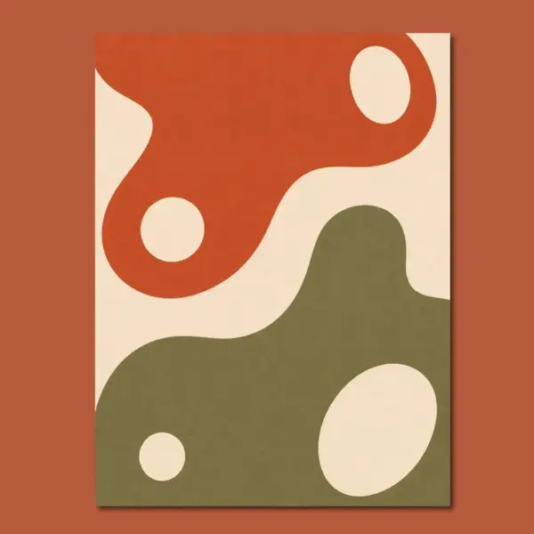 Earthbound Forms — Terracotta & Olive