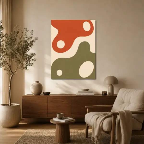 Earthbound Forms — Terracotta & Olive
