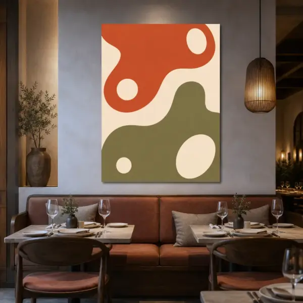 Earthbound Forms — Terracotta & Olive
