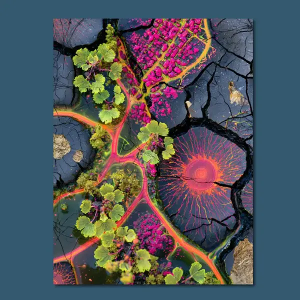 Blooming Fault Lines