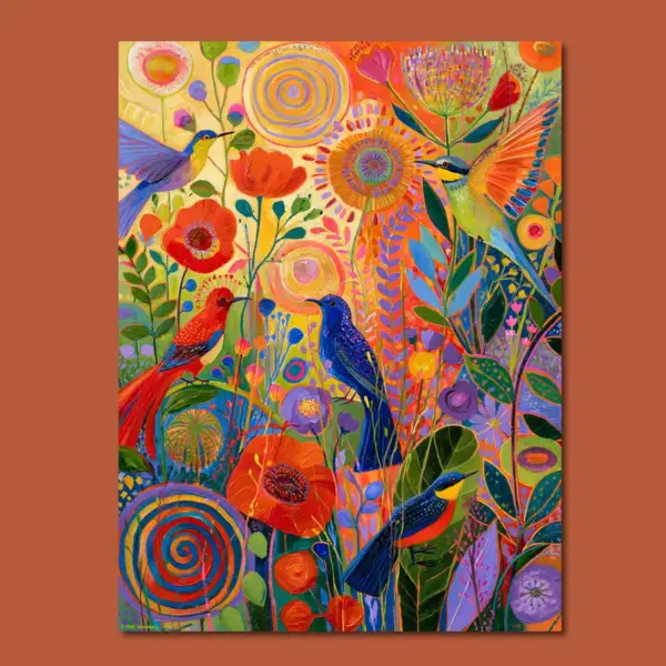 SKU0091__back_trc Wildflowers After Sunrise