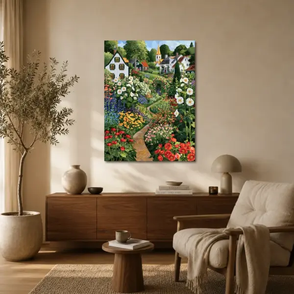 SKU0097__bck_lvn House Among a Thousand Flowers