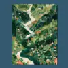 White River Through Emerald Hills