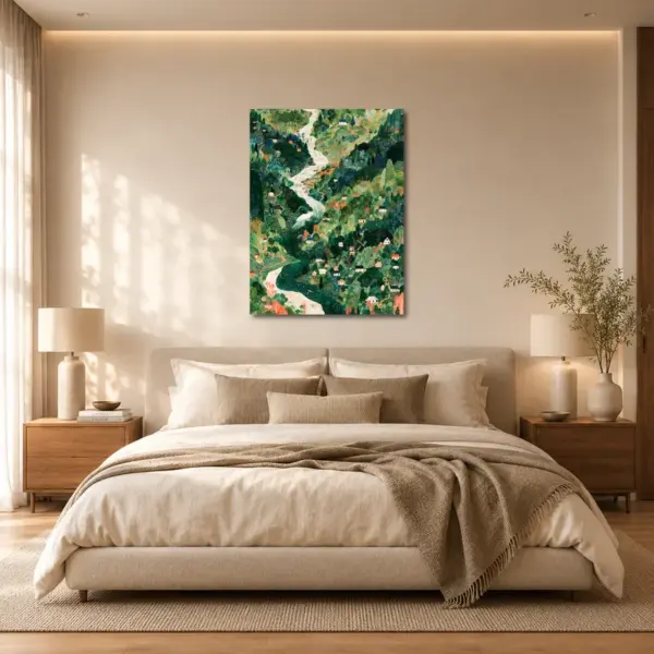 White River Through Emerald Hills