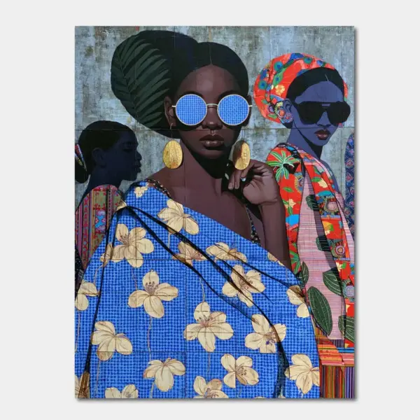 Three Women, Electric Blue