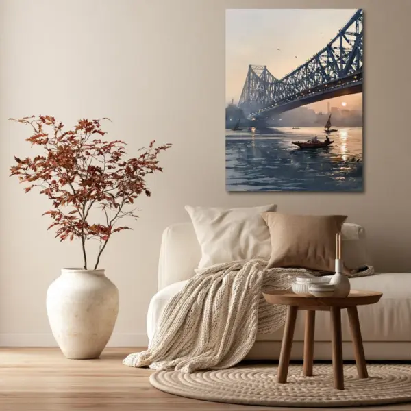 SKU0131_02 Beneath the Howrah Bridge