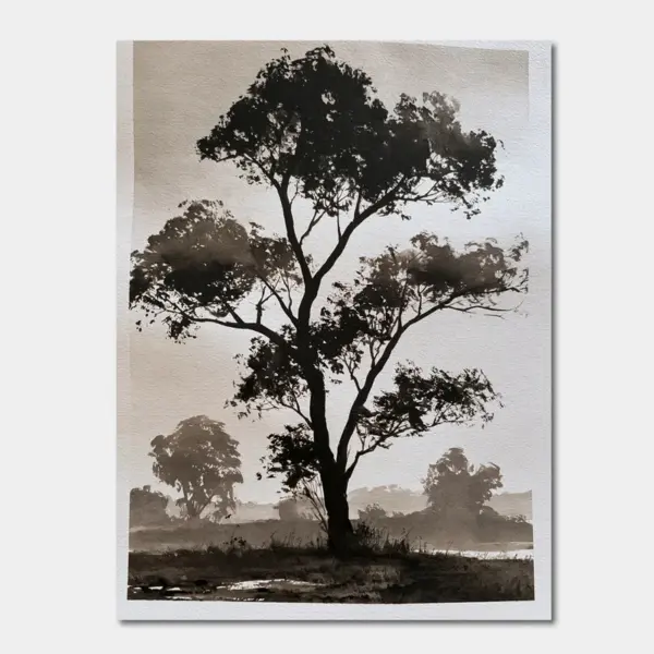 SKU0137_01 Solitary Tree, Open Sky