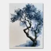SKU0141_01 Blue Tree in Still Air
