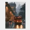 Last Tram at Dusk