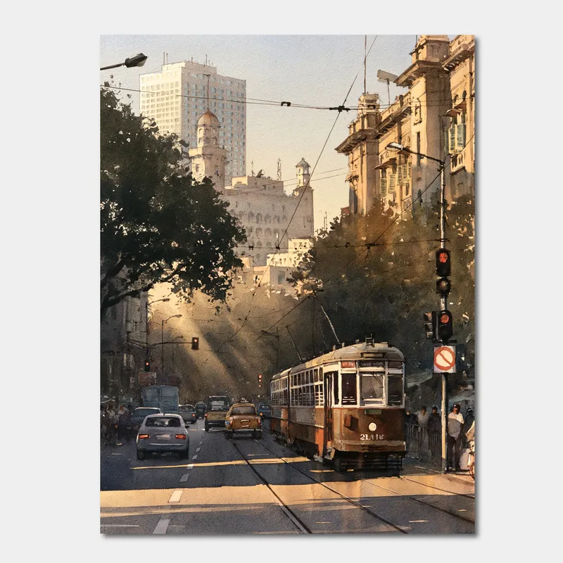 Sunbreak on the Tramline