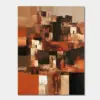 Burnt Sienna Grid