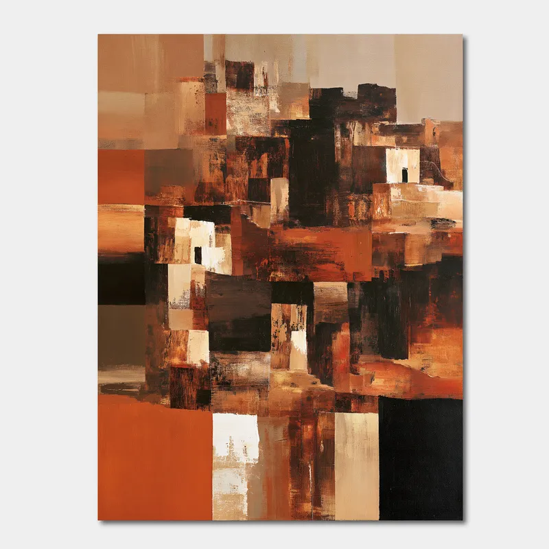 Burnt Sienna Grid