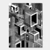 Monochrome Megastructure Grid