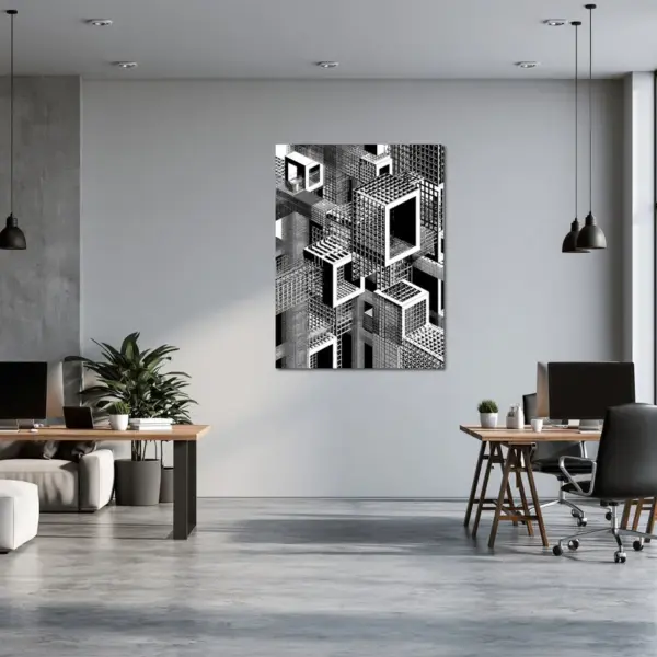 Monochrome Megastructure Grid