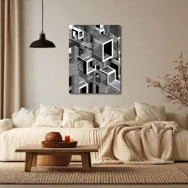 Monochrome Megastructure Grid