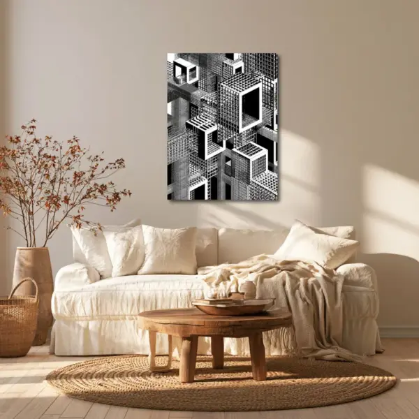 Monochrome Megastructure Grid