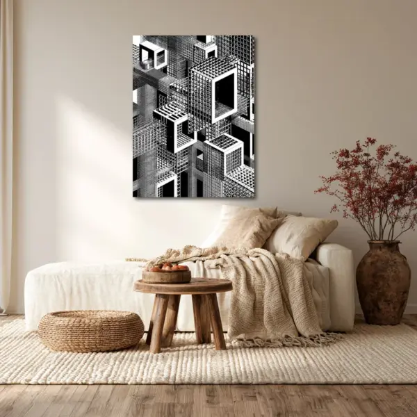 Monochrome Megastructure Grid