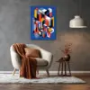 Constructivist Highrise on Blue