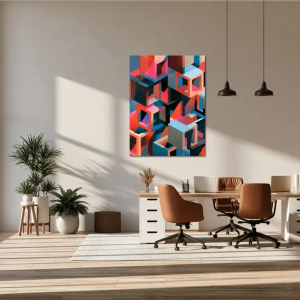 Coral Matrix Geometric Structure