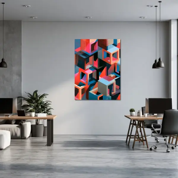 Coral Matrix Geometric Structure