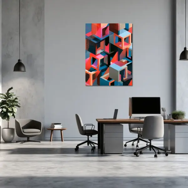 Coral Matrix Geometric Structure
