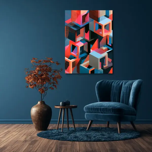 Coral Matrix Geometric Structure