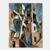 Blue Facade Fragments
