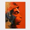 Lord Hanuman in Vermilion Light