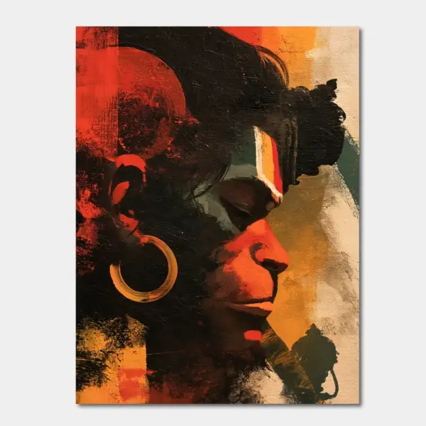 Lord Hanuman in Sacred Fire