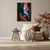 Lord Ganesha in Abstract Harmony