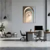 Passage of Light with White Dove