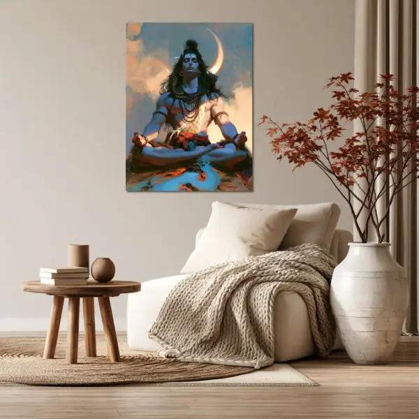SKU0200_05 Lord Shiva in Celestial Meditation