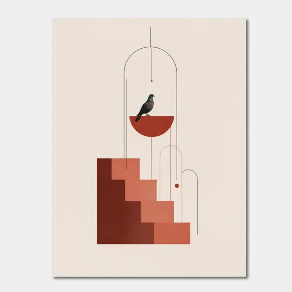 The Pigeon and the Red Stair