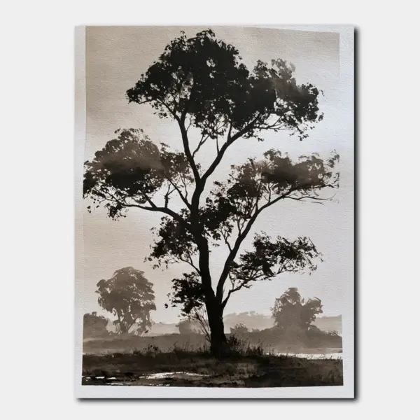 SKU0137_01 Solitary Tree in Open Sky
