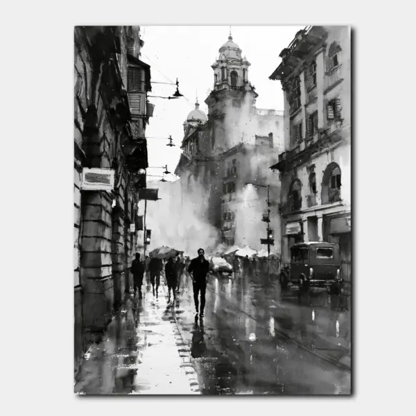 Rain Along the Old Quarter
