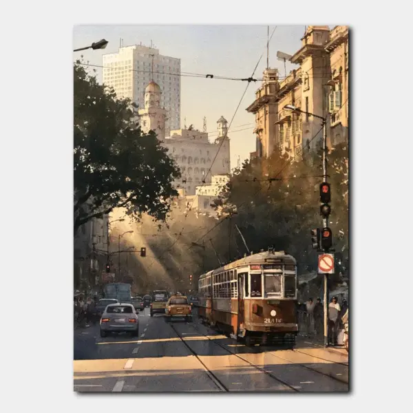 Sunbreak on the Tramline