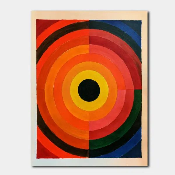 Radiant Rings Geometric Study