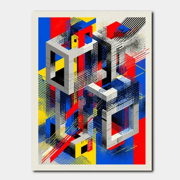 SKU0160_01 Bauhaus Framework in Primary Colors
