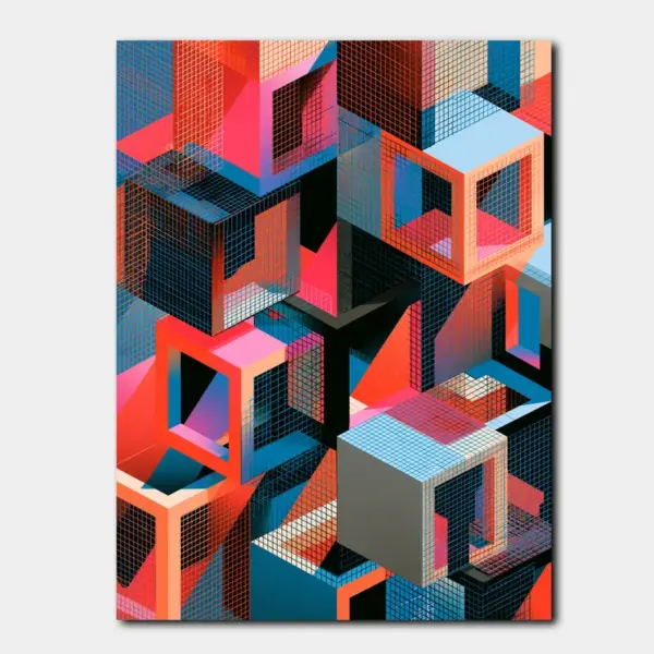 Coral Matrix Geometric Structure