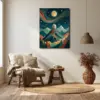 SKU0206_04 Moonlit Observatory in the Mountains
