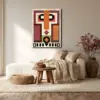SKU0242_02 Geometric Folk Totem in Earth Colors