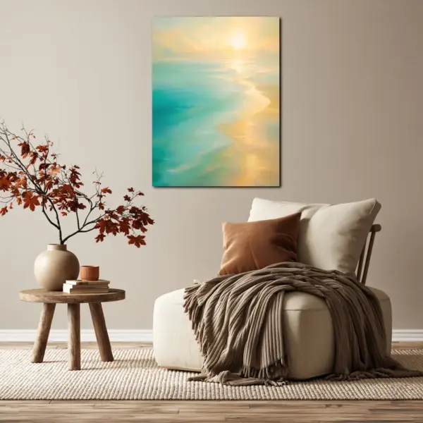 SKU0249_02 Turquoise Shore in Golden Morning Light