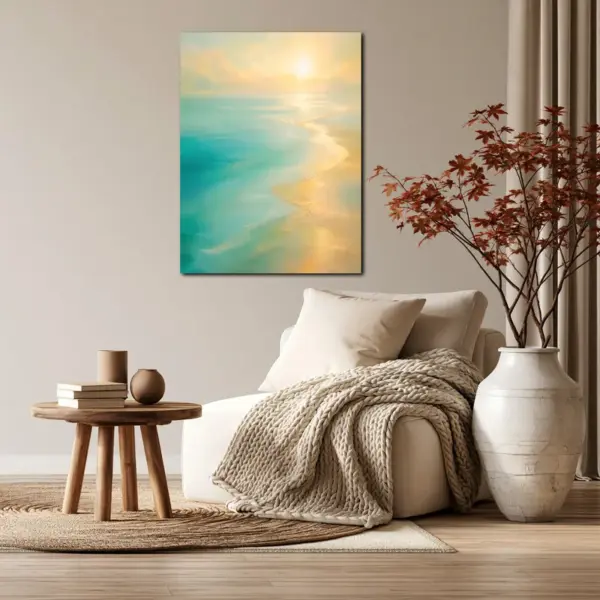 SKU0249_04 Turquoise Shore in Golden Morning Light