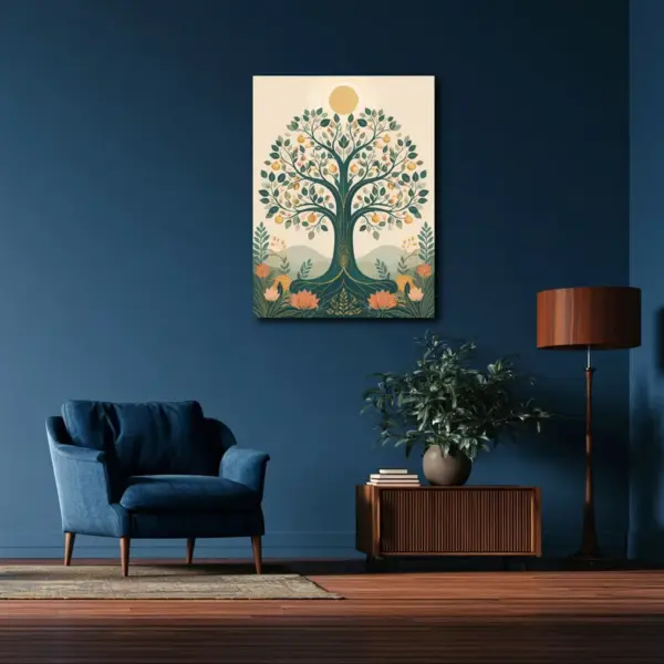 SKU0257_04 Tree of Life in Sunlit Garden