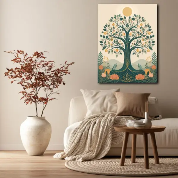 SKU0257_05 Tree of Life in Sunlit Garden